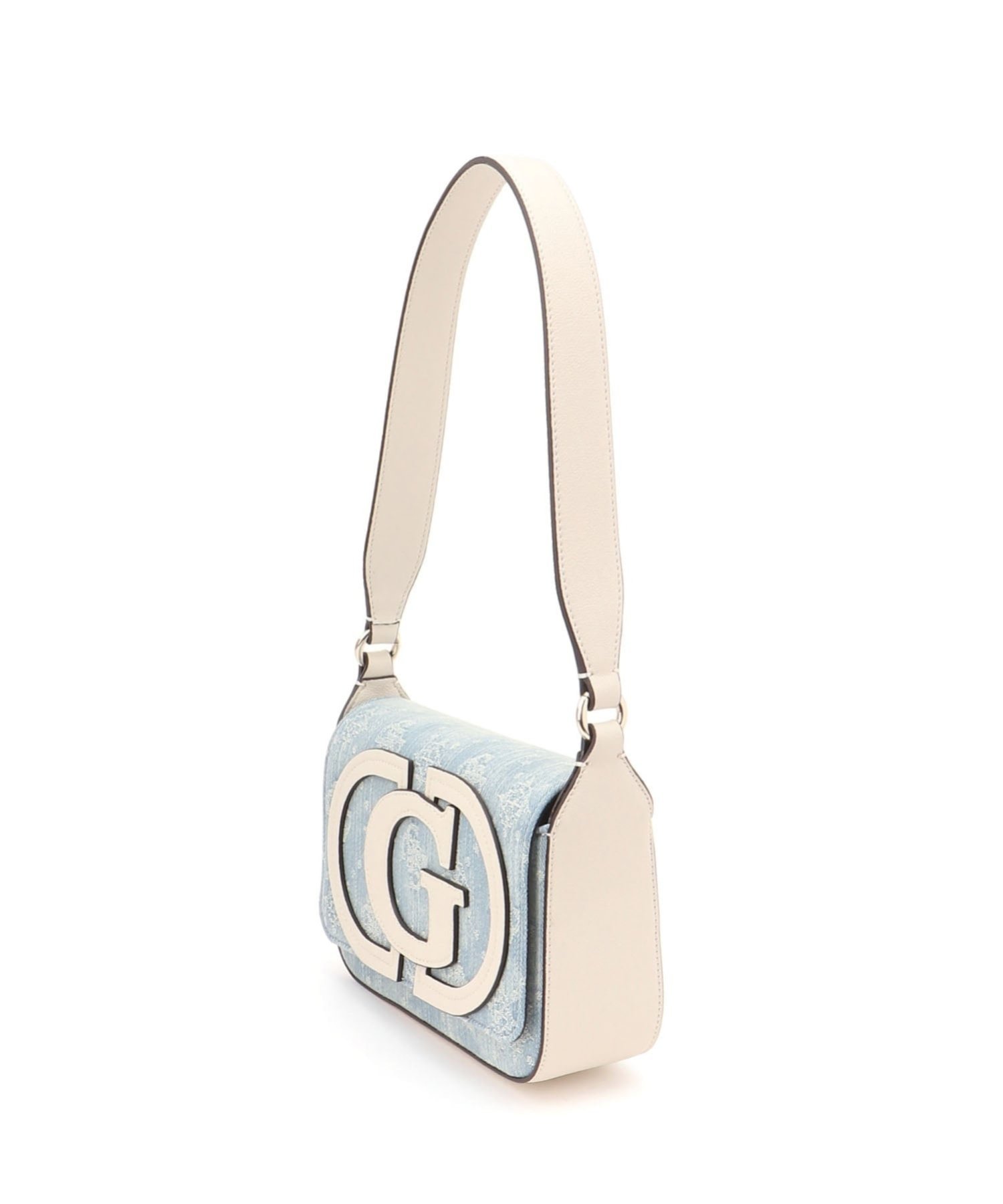 GUESS/(W)RUBY Flap Shoulder Bag ゲス バッグ ショルダーバッグ ブルー