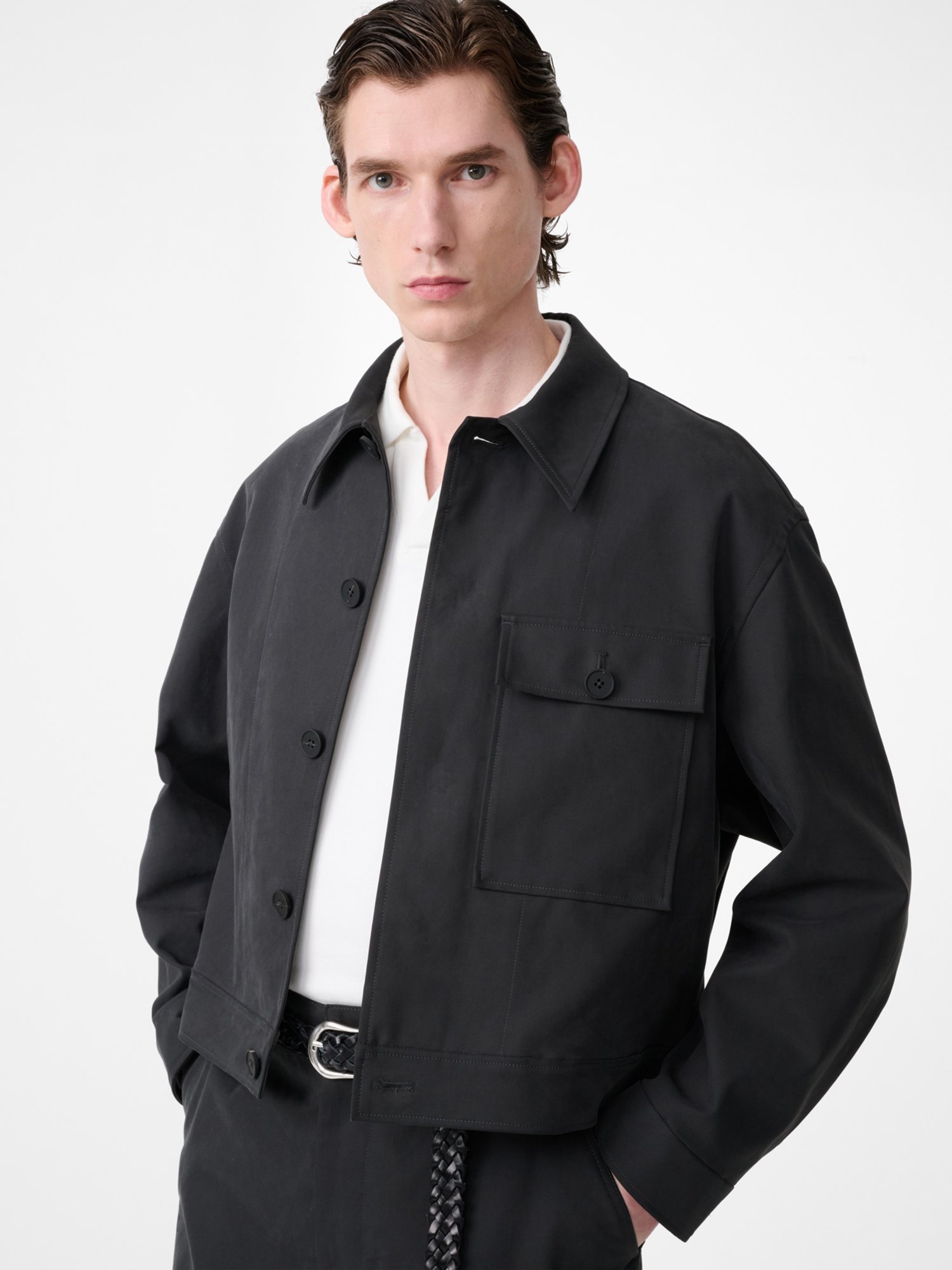 STUDIO NICHOLSON DREY JACKET スタジオニコルソン ジャケット・アウター ブルゾン・ジャンパー【送料無料】