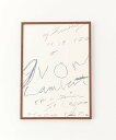 JOURNAL STANDARD FURNITURE 【Cy Twombly｜サイ・トゥオンブリー】 POSTER CY TWOMBLY 1980 2nd アートフレーム ジャーナルスタンダードファニチャー インテリア・生活雑貨 フォトフレーム・写真立て【送料無料】