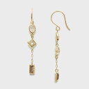 NOJESS K10ムーンストーン/クォーツピアス ノジェス アクセサリー・腕時計 ピアス【送料無料】