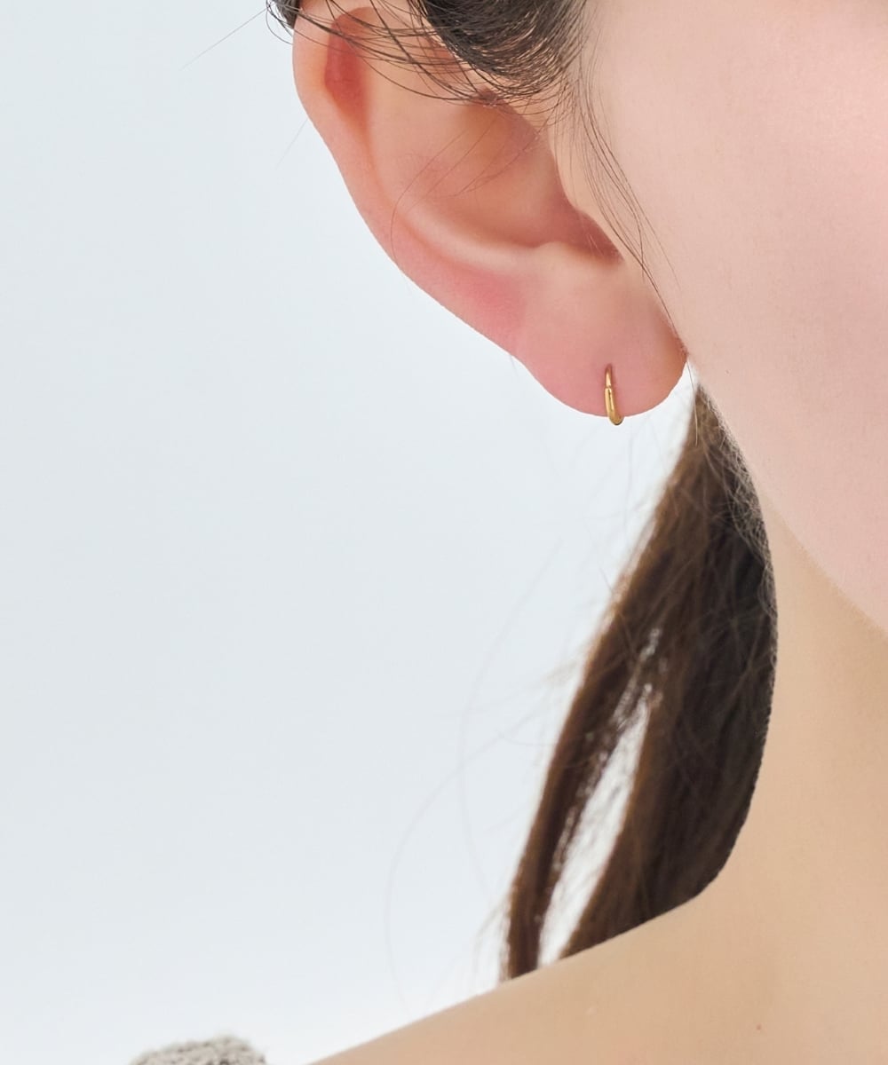 Phoebe 【金属アレルギー対応】ミニフープピアス ゴールド/サージカルステンレス ジュエルアディクト アクセサリー・腕時計 ピアス ゴールド