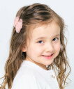 apres les cours キラキラリボンヘアクリップ2個セット エフオーオンラインストア ヘアアクセサリー バレッタ・ヘアクリップ・ヘアピン ピンク ブル...