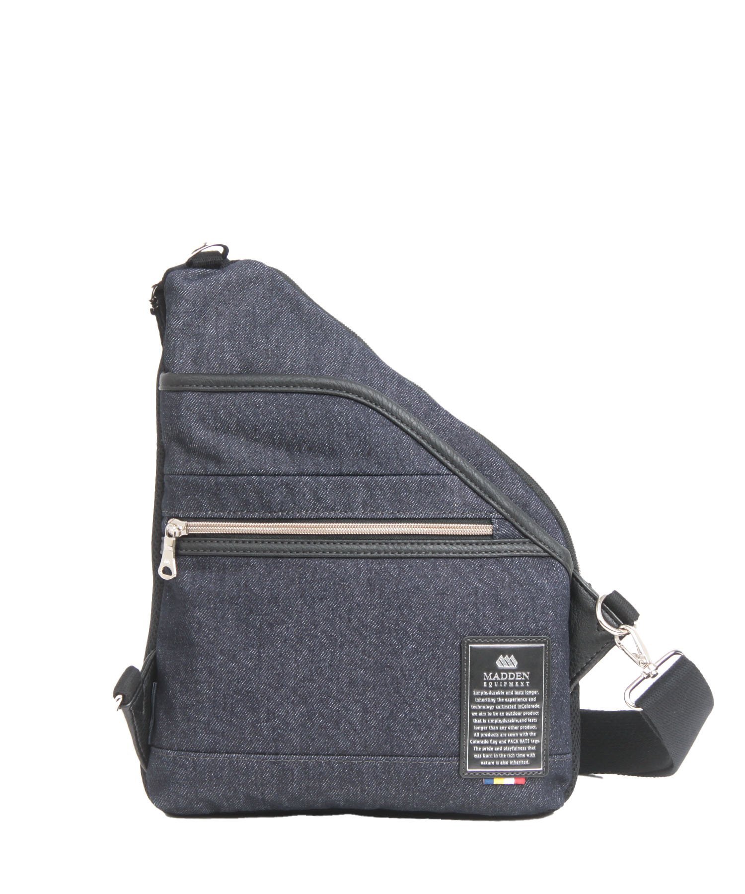 MADDEN EQUIPMENT 【MADDEN EQUIPMENT】MAJESTY ショルダーバッグ ロワード バッグ ショルダーバッグ ブルー ブラック