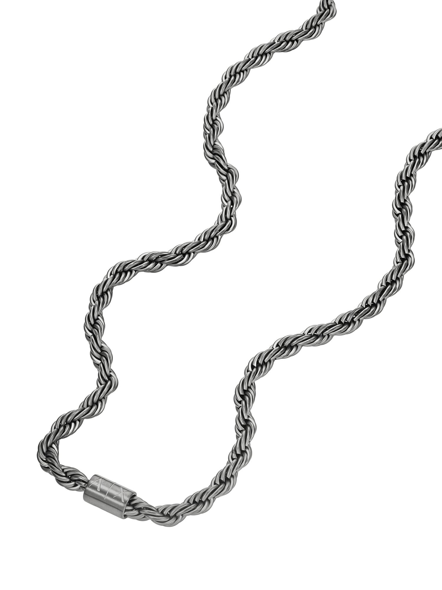 A｜X ARMANI EXCHANGE アルマーニ・エクスチェンジ アクセサリー メンズ ネックレス ガンメタル AXG0163060 ウォッチステーションインターナショナル アクセサリー・腕時計 ネックレス【送料無料】