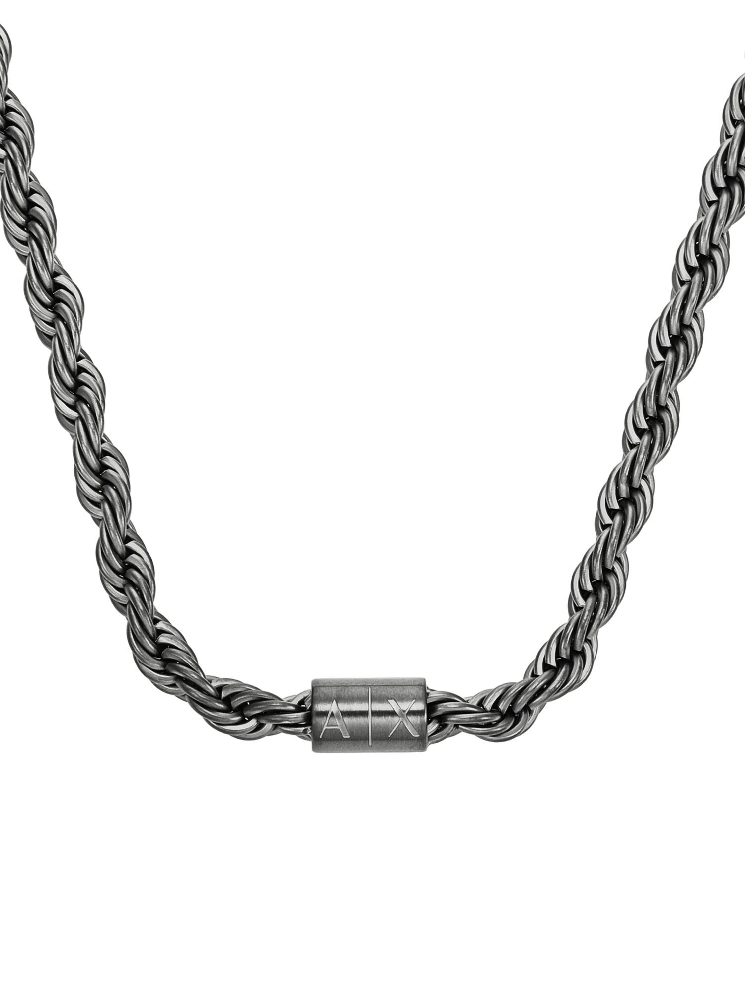 A｜X ARMANI EXCHANGE アルマーニ・エクスチェンジ アクセサリー メンズ ネックレス ガンメタル AXG0163060 ウォッチステーションインターナショナル アクセサリー・腕時計 ネックレス【送料無料】