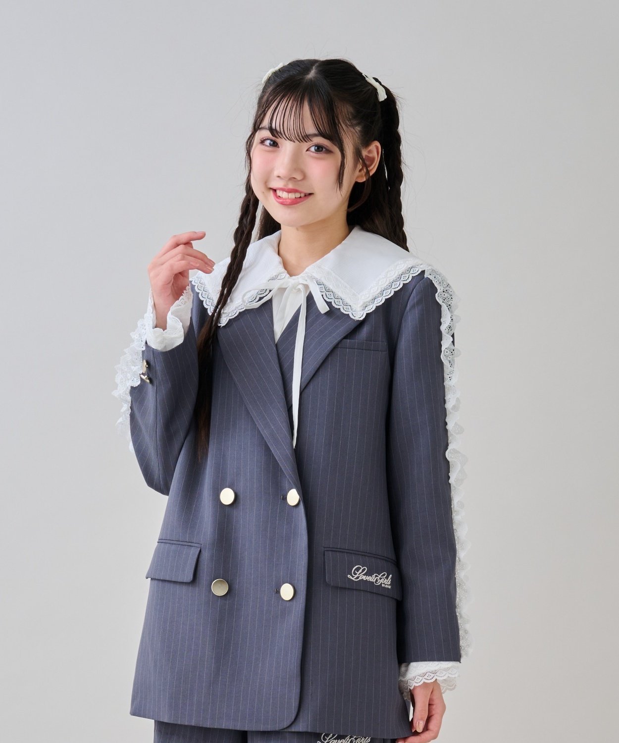 by LOVEiT ダブルロングジャケット ナルミヤオンライン スーツ・フォーマル セットアップスーツ【送料無料】のサムネイル