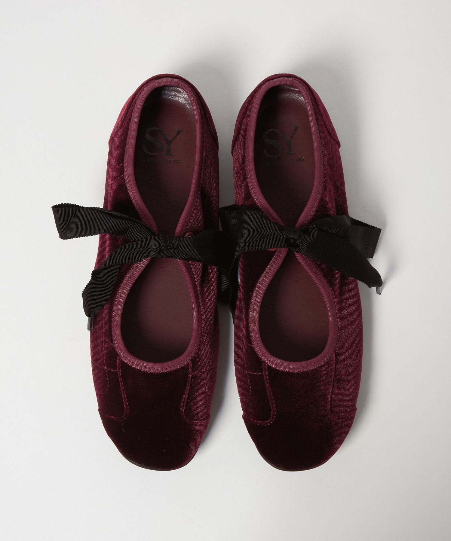 【SALE／30%OFF】SY UNITED ARROWS ＜SY＞リボンソフト VE フラット20↑ ユナイテッドアローズ アウトレット シューズ・靴 バレエシューズ レッド ブラック ピンク【送料無料】