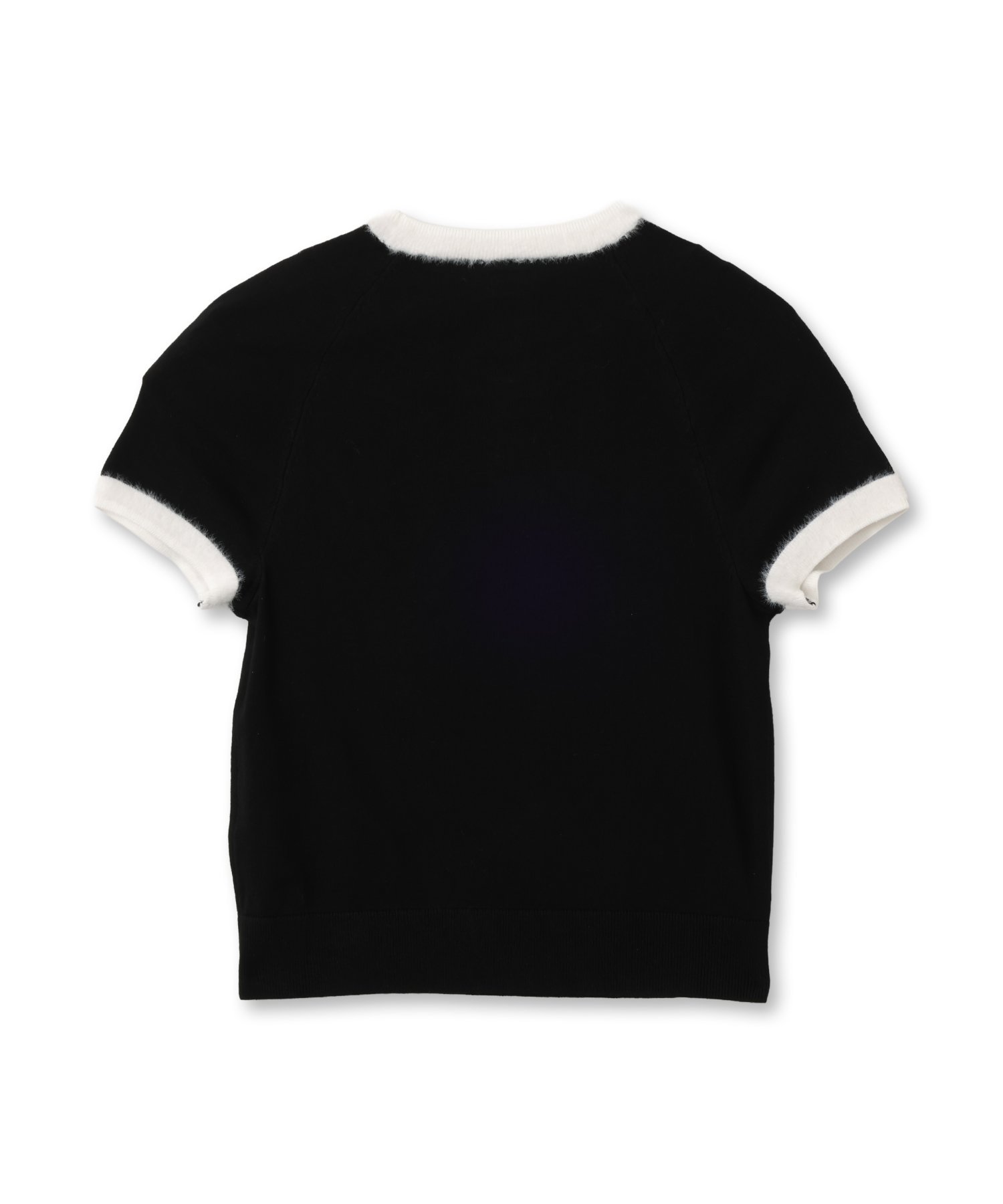 adidas KNITTED TEE ブラック/ホワイト アトモス トップス ニット ブラック