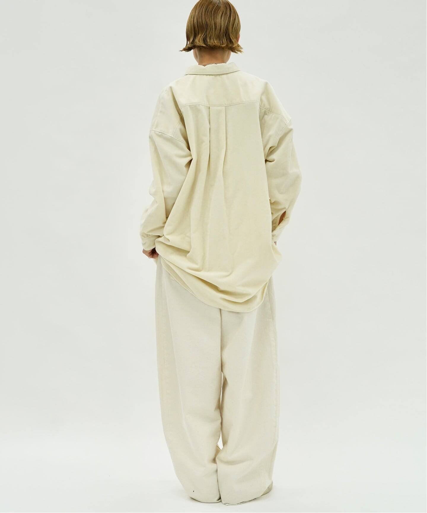 journal standard luxe ベロア シャツ ジャーナルスタンダード ラックス トップス シャツ・ブラウス ホワイト