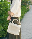 【SALE/30%OFF】ikka GOKU楽PU2WAYトートショルダーバッグ イッカ バッグ その他のバッグ ブラック イエロー グリーン グレー ホワイト ベージュ(4)