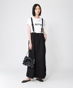 【SALE/40%OFF】BABYLONE 【JOHNBULL】ワークスカート バビロン スカート ロング・マキシスカート ホワイト ブラック【送料無料】