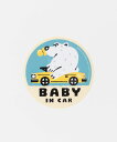 URBAN RESEARCH DOORS 『WEB限定』HIGHWAY BABY IN CAR Sticker アーバンリサーチドアーズ 文房具 ステッカー・シ...