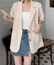 【SALE/30%OFF】miniministore 半袖テーラードジャケット レディース夏服 ミニミニストア ジャケット・アウター その他のジャケット・アウタ...