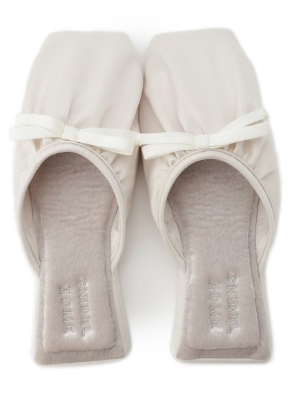 SNIDEL HOME ウォッシャブルスリッパ スナイデルホーム インテリア・生活雑貨 その他のインテリア・生活雑貨 ホワイト ピンクのサムネイル