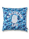 A BATHING APE ABC CAMO COLLEGE SQUARE CUSHION M ア ベイシング エイプ インテリア・生活雑貨 クッション・クッシ...