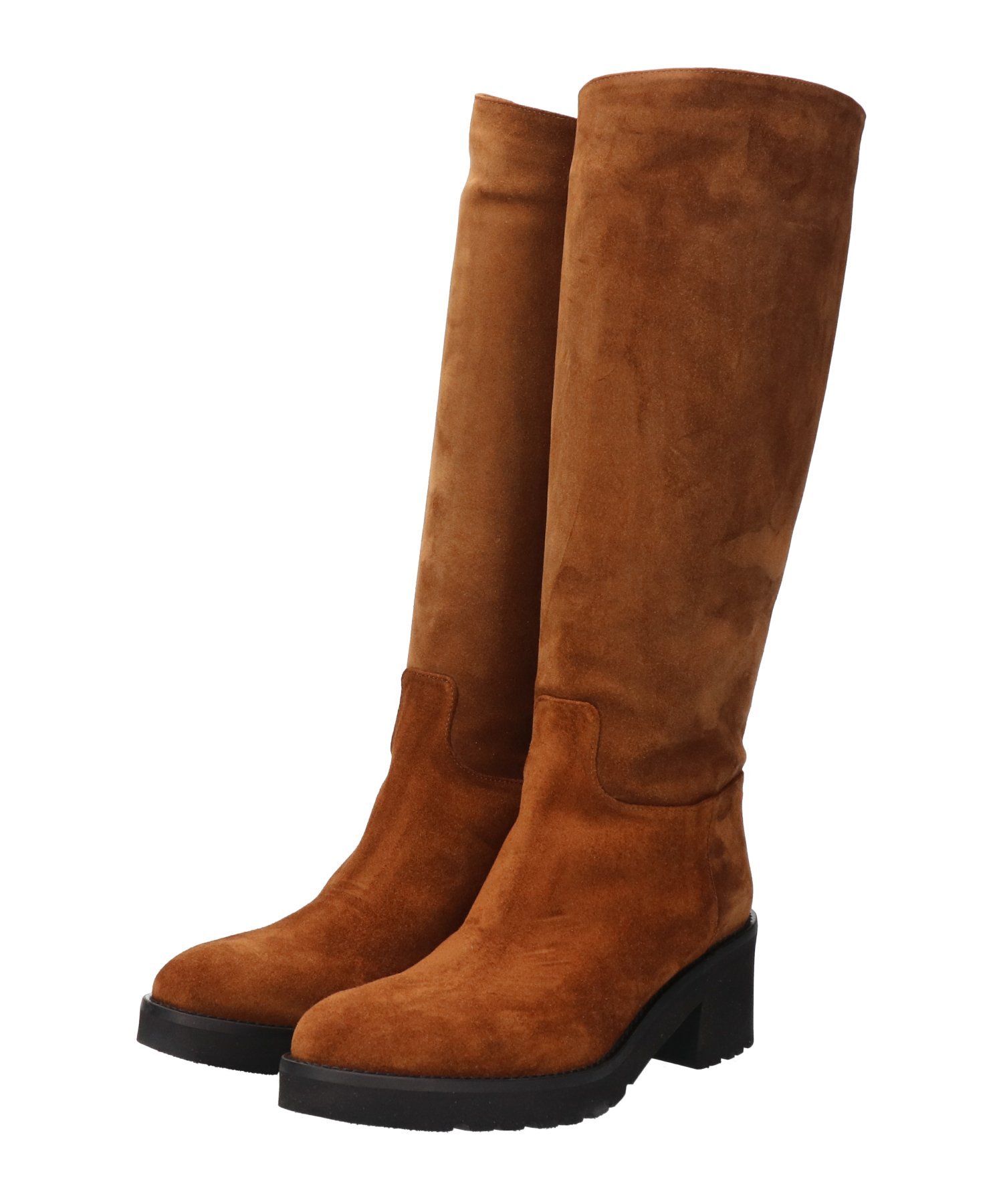 【SALE／50%OFF】PASCUCCI 【PASCUCCI】ラウンドトウベーシックレザーロングブーツ インターショシュール シューズ・靴 ブーツ【送料無料】
