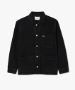 【SALE/40%OFF】LACOSTE ヘビーオンスデニムジャケット ラコステ トップス シャツ・ブラウス ブルー ブラック ホワイト【送料無料】