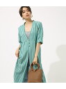 【SALE/70%OFF】AZUL by moussy マルチストライプガウン アズールバイマウジー カットソー【RBA_S】【RBA_E】
