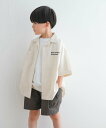 【SALE/43%OFF】URBAN RESEARCH DOORS 『WEB/一部店舗限定サイズ』ロゴ刺繍ストライプシャツ(KIDS) アーバンリサーチドアーズ...