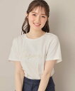 Couture Brooch テープ刺繍ロゴT クチュールブローチ トップス カットソー・Tシャツ ブラウン ホワイト ブラック【送料無料】