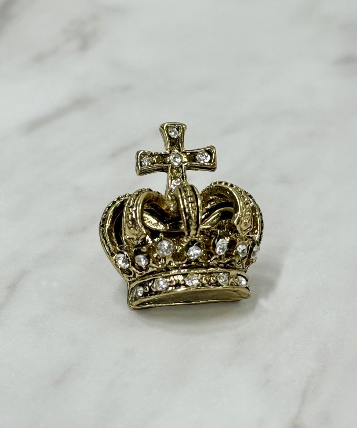 Maglie par ef-de 王冠ブローチ マーリエ ル カセット アクセサリー・腕時計 ブローチ・コサージュ・バ..