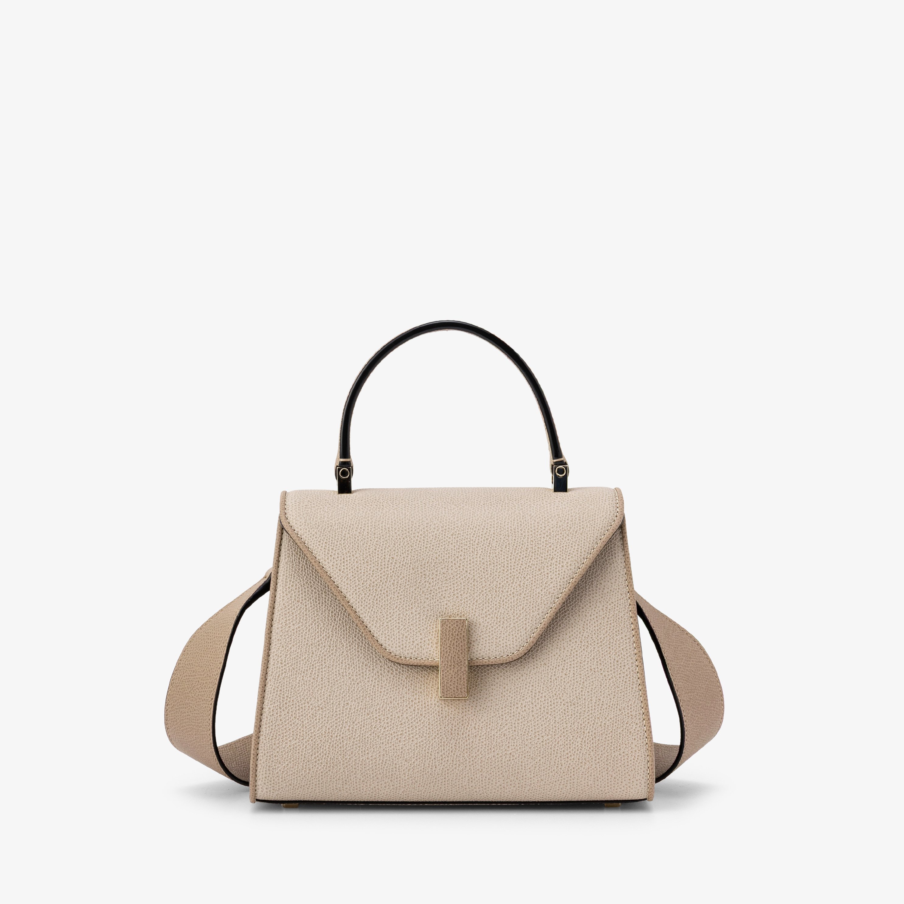 Valextra 【公式】ミニ イジィデ キアロスクーロ ヴァレクストラ バッグ ハンドバッグ ベージュ【送料無料】のサムネイル