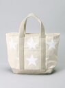 CONVERSE CONVERSE/(U)CV_S size STAR Print ハンドサイン バッグ トートバッグ グレー カーキ ブラック【送料無料】