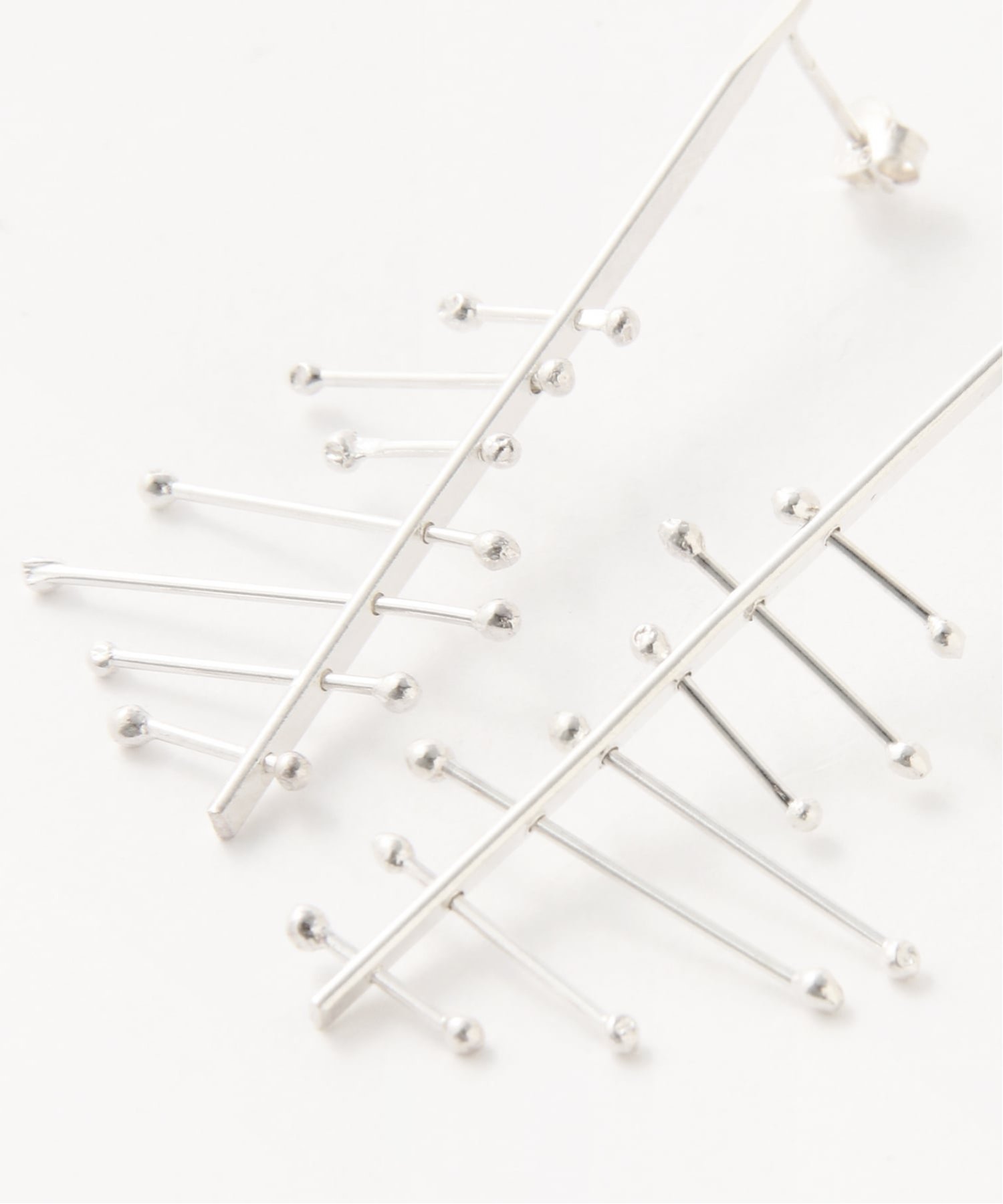 SCALABLANCHE SCALABLANCHE/(W)Handmadeデザインピアス(SV925 スカラ アクセサリー・腕時計 ピアス シルバー【送料無料】