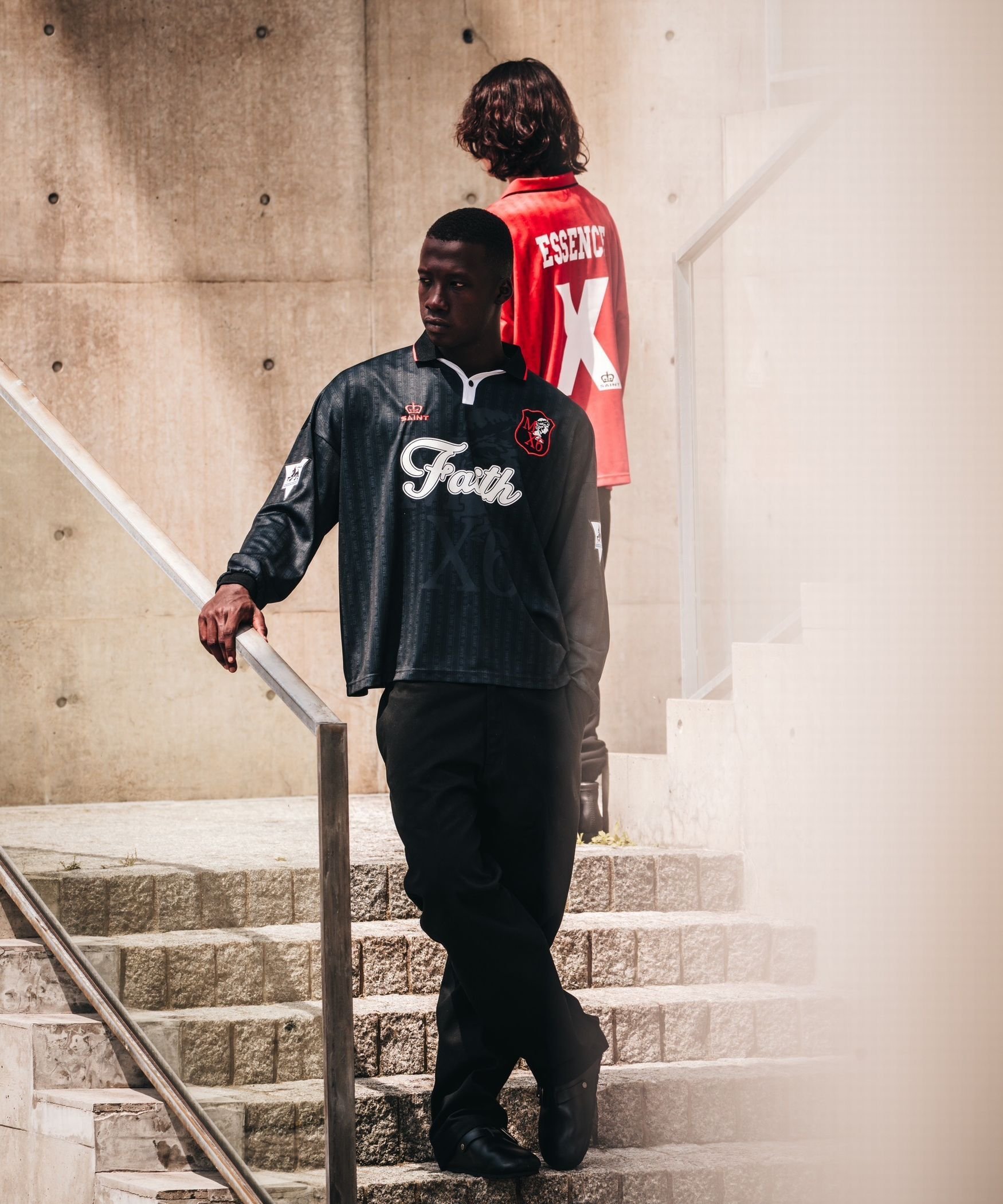 ROYAL FLASH SAINT MICHAEL/セントマイケル/SOCCER SHIRT/FAITH/RED ロイヤルフラッシュ トップス カットソー・Tシャツ レッド【送料無料】