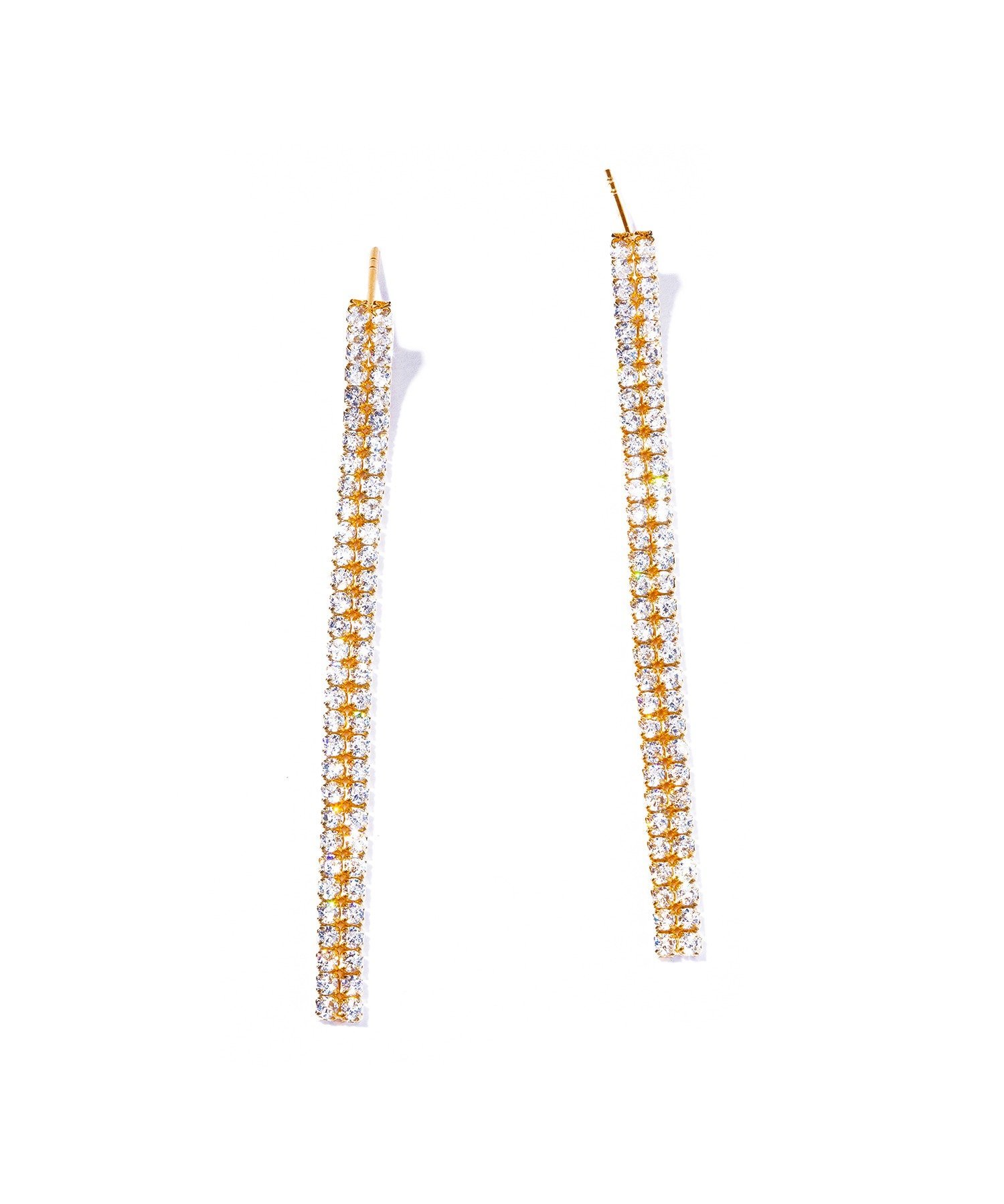 Rakuten Fashionのles bon bon les bon bon/princess double long pierce gold BOB607 セットアップセブン アクセサリー・腕時計 ピアス ゴールド【送料無料】｜アングル3