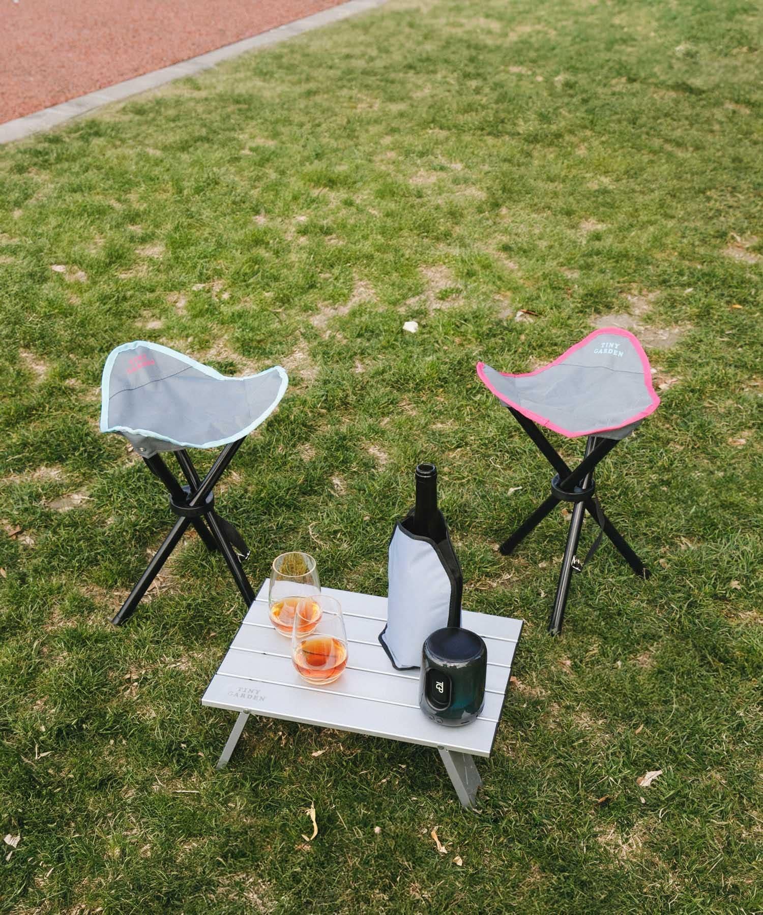 EKAL TINY GARDEN PRODUCTS ピクニックトライアングルチェア アーバンリサーチドアーズ 福袋・ギフト・その他 その他 ピンク