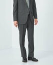 UNITED ARROWS green label relaxing REDA チョークストライプ HX 1プリーツ スーツパンツ ユナイテッドアローズ グリー...