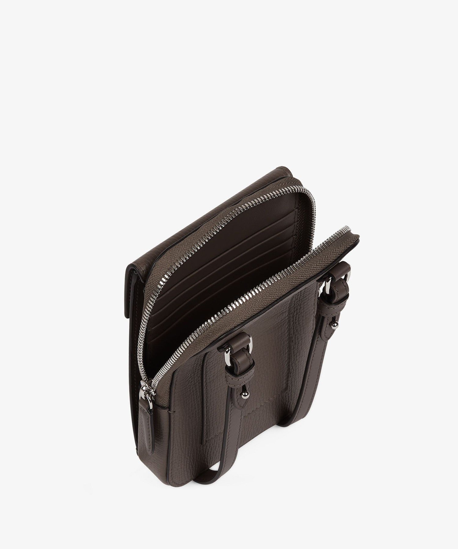 SMYTHSON Ludlow Crossbody Pouch スマイソン バッグ ボディバッグ・ウエストポーチ ブラウン【送料無料】