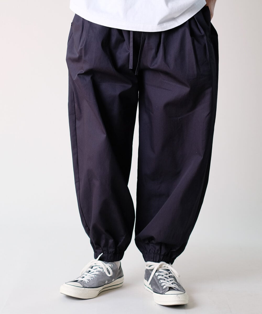 rehacer rehacer/(U)Balloon Easy Wide Pants レアセル パンツ その他のパンツ ベージュ ネイビー ブラック