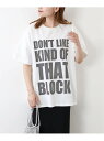 【SALE／20%OFF】JOURNAL STANDARD ビックロゴTシャツ【THAT】 ジャーナル スタンダード カットソー Tシャツ【送料無料】