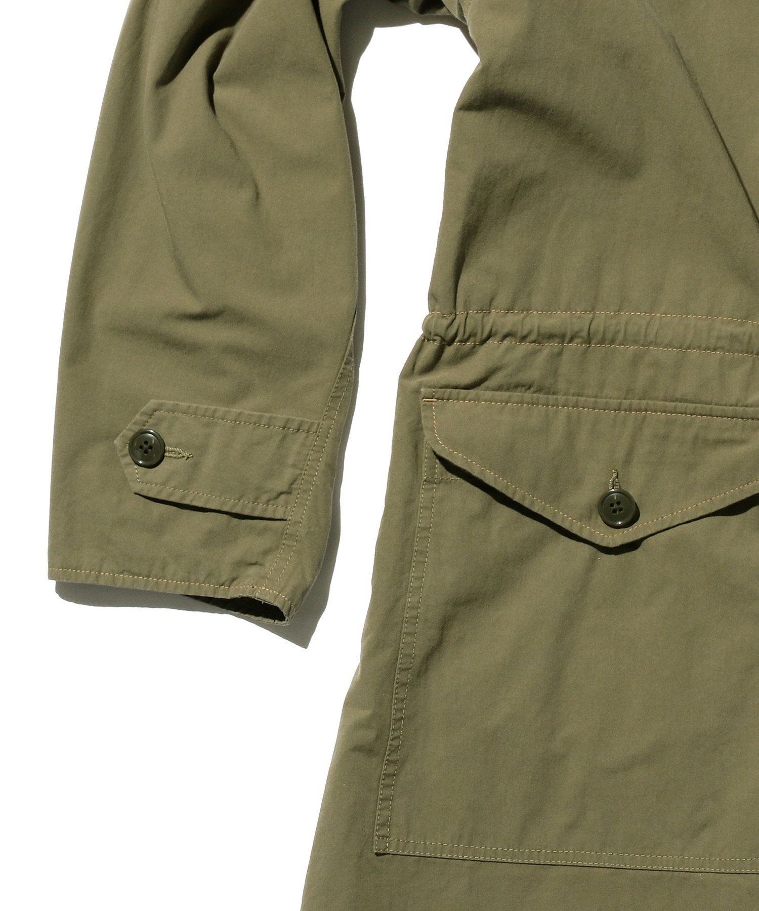 Weathercloth Military Coat 38-19-0100-139 38190100139: Olive