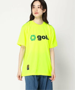 gol. (U)ゴル884ドライシャツ ゴル トップス カットソー・Tシャツ イエロー グレー ブルー