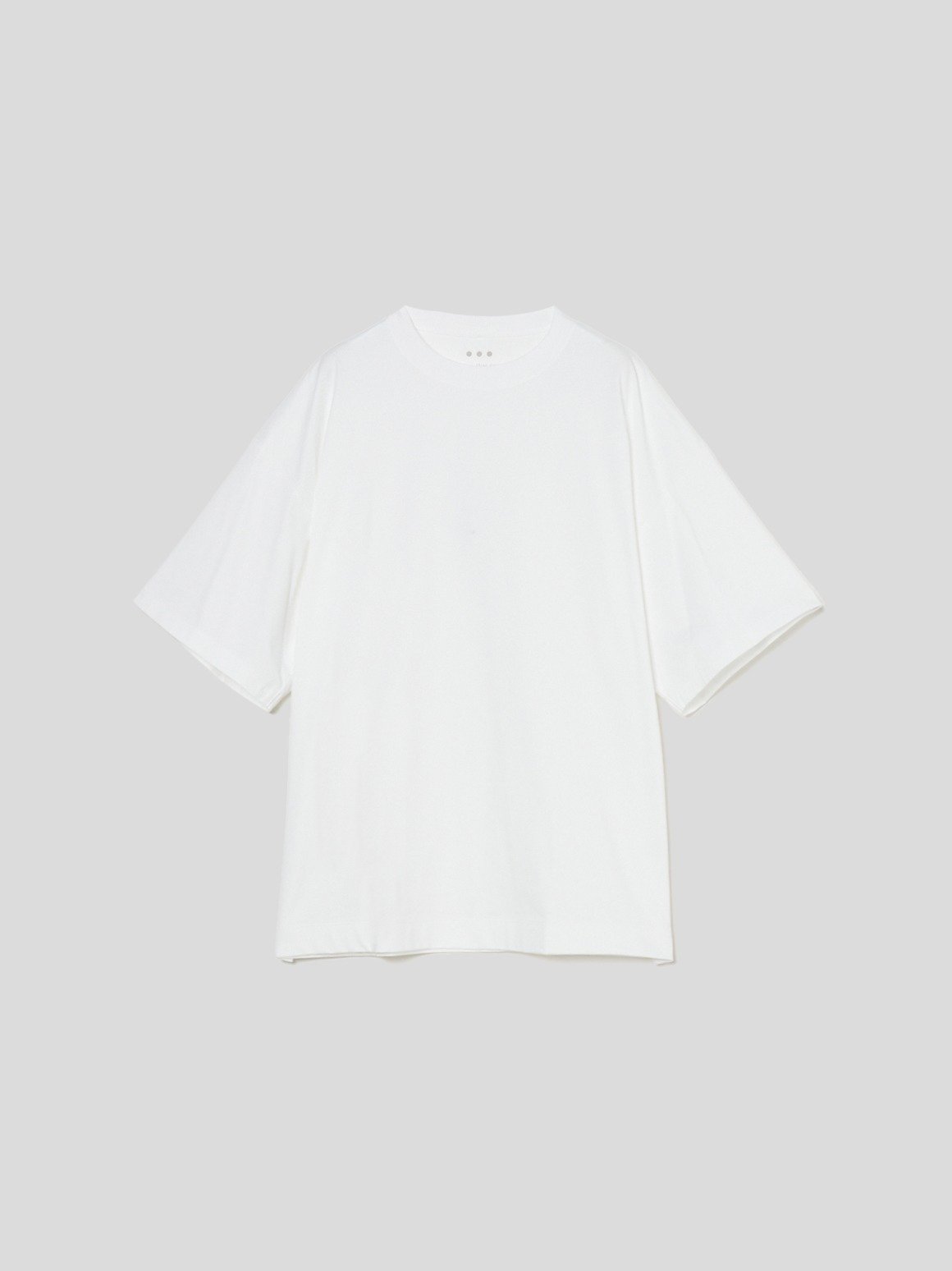 three dots Men's powdery cotton urban fit crew neck スリードッツ トップス カットソー・Tシャツ ホワイト ブラック グレー グリーン