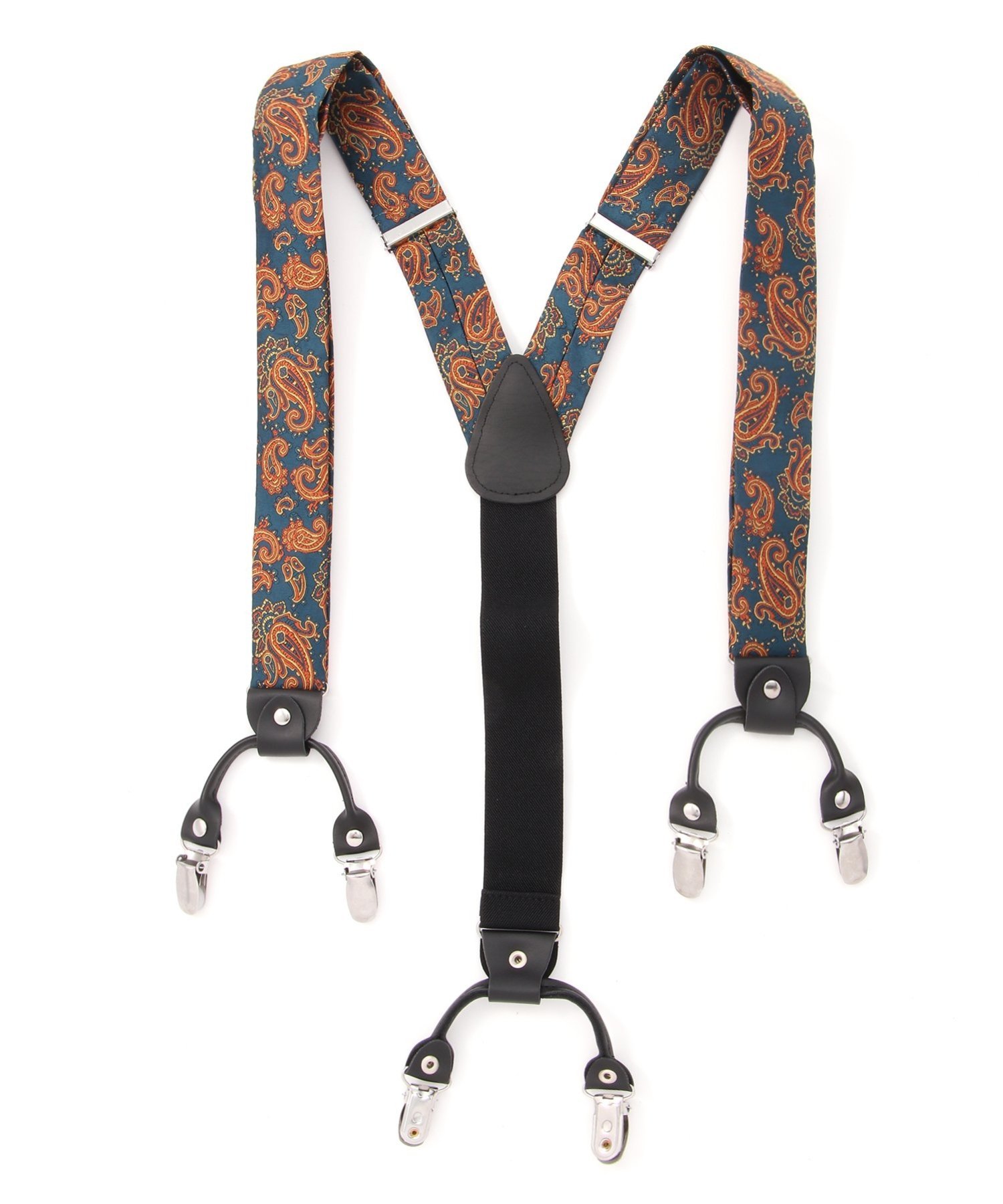 Rakuten FashionのFun&Daily Fun&Daily/(U)F&D : マルチデザインサスペンダー ファンアンドデイリー ファッション雑貨 サスペンダー ブルー ネイビー グリーン イエロー｜アングル2