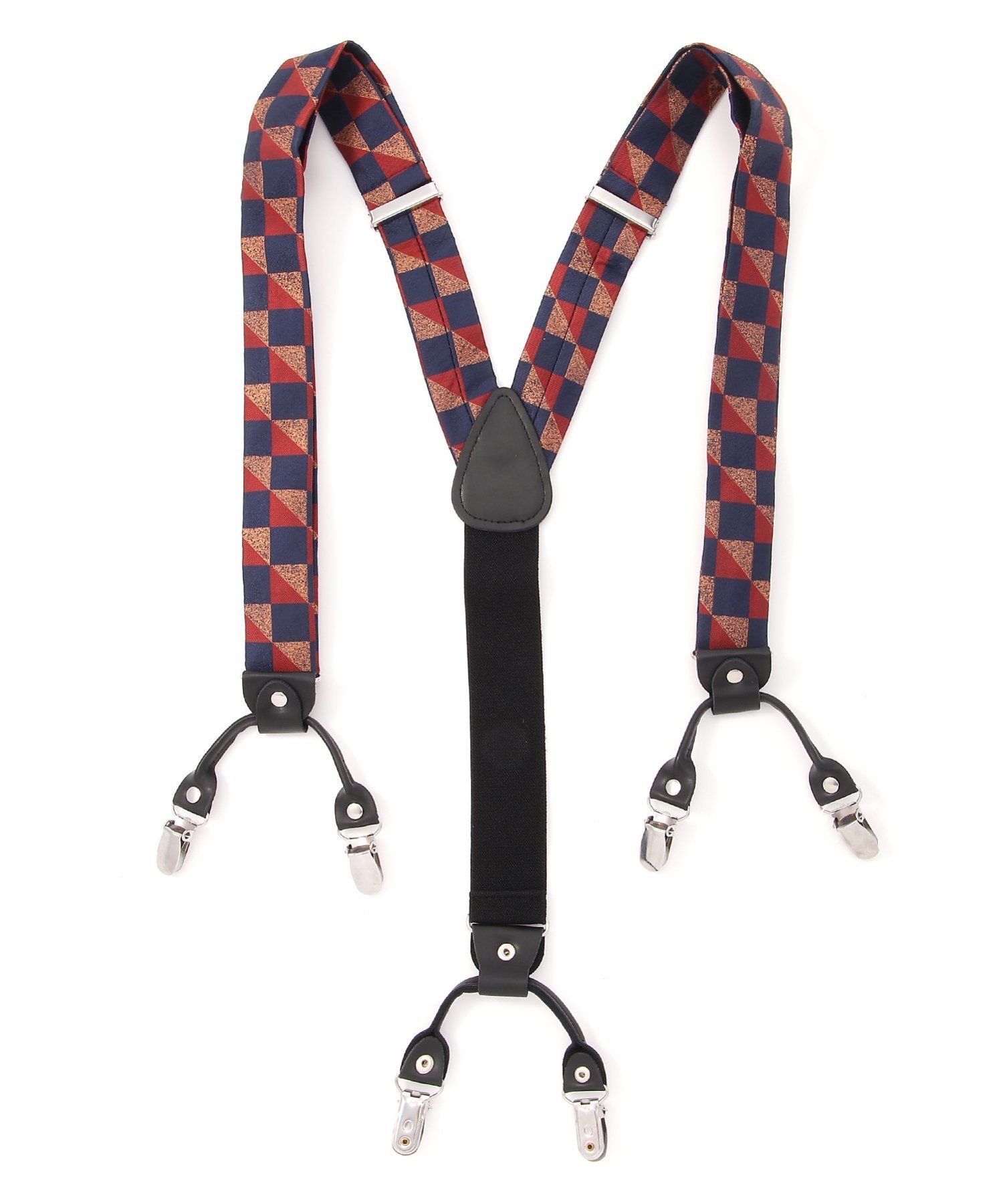 Rakuten FashionのFun&Daily Fun&Daily/(U)F&D : マルチデザインサスペンダー ファンアンドデイリー ファッション雑貨 サスペンダー ブルー ネイビー グリーン イエロー｜アングル3
