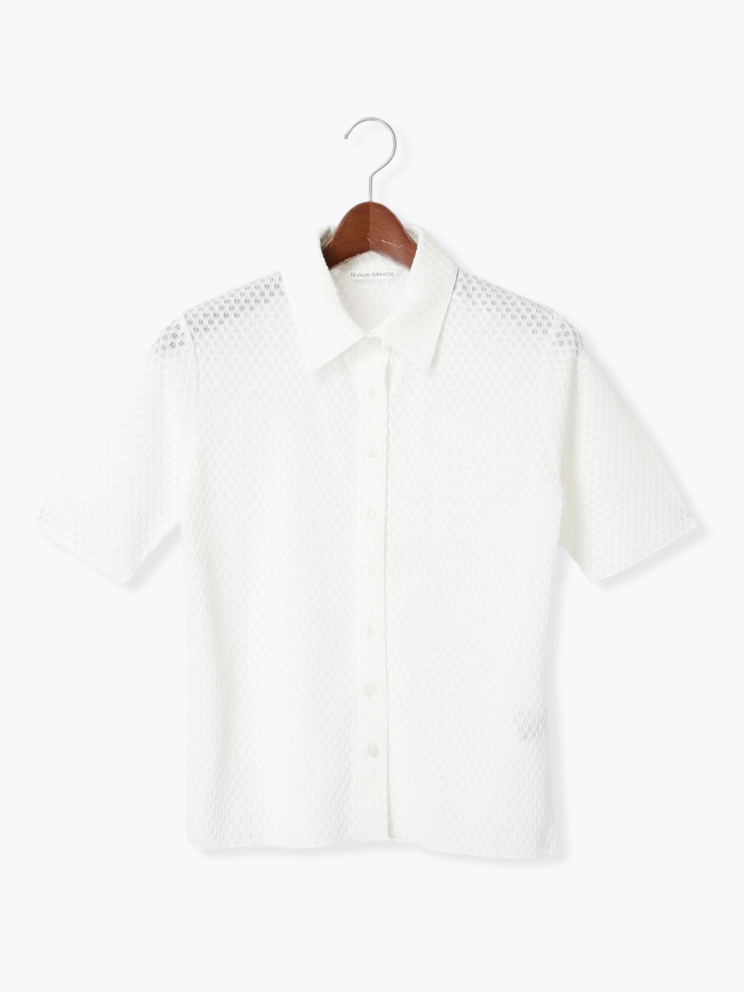 【SALE／60%OFF】Te chichi TERRASSE シャーリング衿付きカーディガン《2025summer catalog item》 テ..