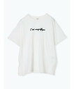 【SALE/23%OFF】Ludic Park ロープ刺繍Tシャツ ルディックパーク トップス カットソー・Tシャツ ホワイト ブラウン グレー