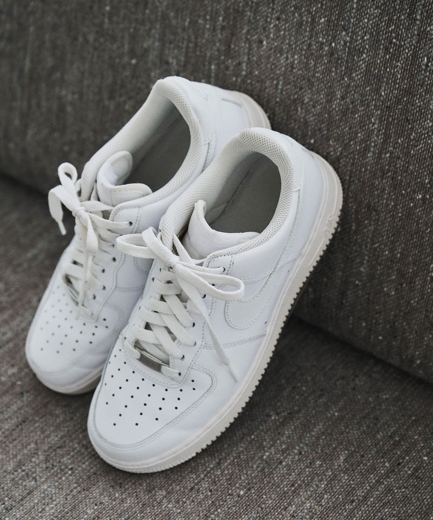 ADAM ET ROPE' FEMME 【NIKE(ナイキ)】WSエアフォース107 アダムエロペ シューズ・靴 スニーカー ホワイト【送料無料】