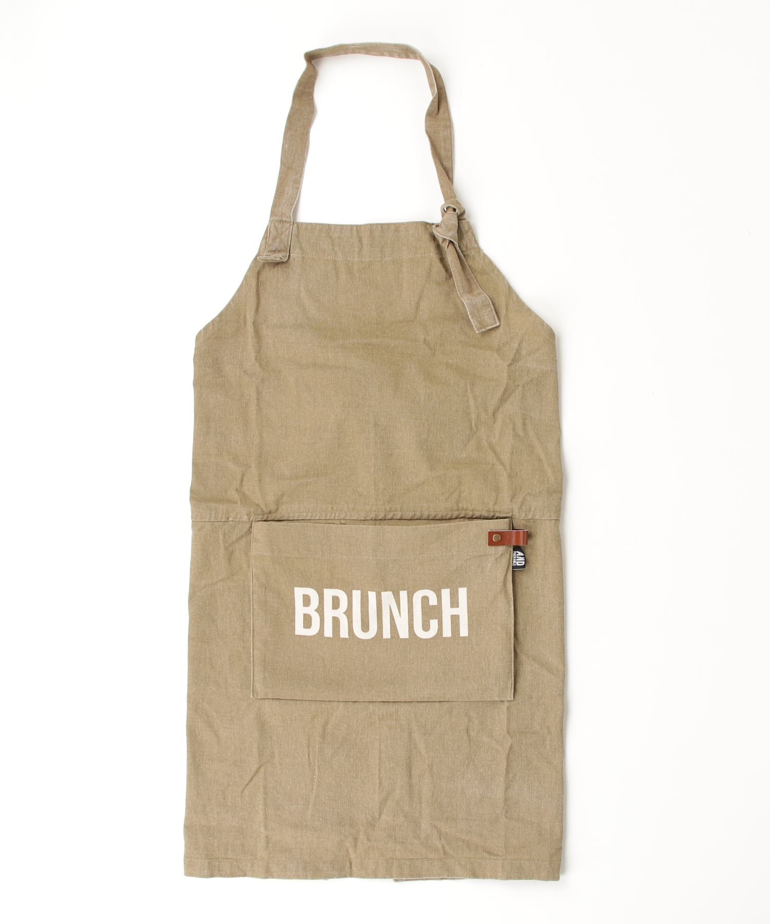 AND PACKABLE AND PACKABLE パッカブル エプロン ピーアールワン 食器・調理器具・キッチン用品 エプロン グリーン カーキグリーン ベージュ ブラウン ブラック ブルーのサムネイル