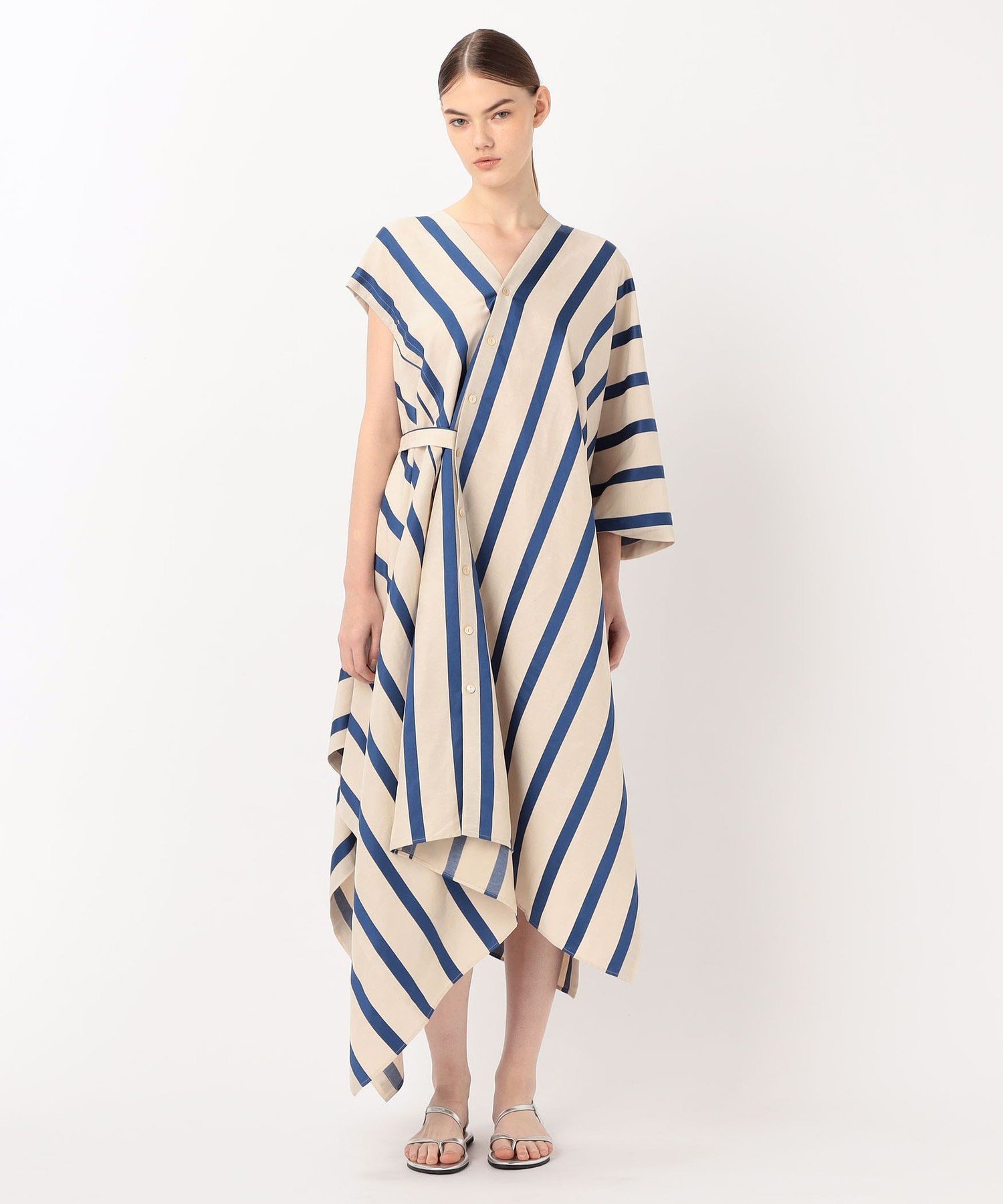 TOMORROWLAND BUYING WEAR palmer//harding Cascade ワンピース トゥモローランド ワンピース・ドレス ワンピース ブルー【送料無料】
