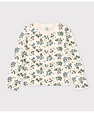 【SALE/30%OFF】PETIT BATEAU チュビックプリントカーディガン プチバトー トップス カーディガン ホワイト【送料無料】