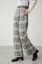 【SALE／60 OFF】AZUL BY MOUSSY COLOR BELT CHECK PANTS アズールバイマウジー パンツ その他のパンツ ホワイト グレー