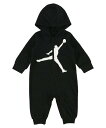 Jordan ベビー(60-70cm) ロンパース JORDAN(ジョーダン) JDB HBR JUMPMAN HOODED CVERALL ルーキーキッズ マタニティウェア・ベビー用品 ロンパース・カバーオール ブルー ブラック レッド グレー