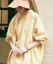 RNA-N M2381 ワッフルオーバーサイズコクーンプルオーバー アールエヌエーエヌ トップス カットソー・Tシャツ イエロー ブラック ホワイト【送料無料】