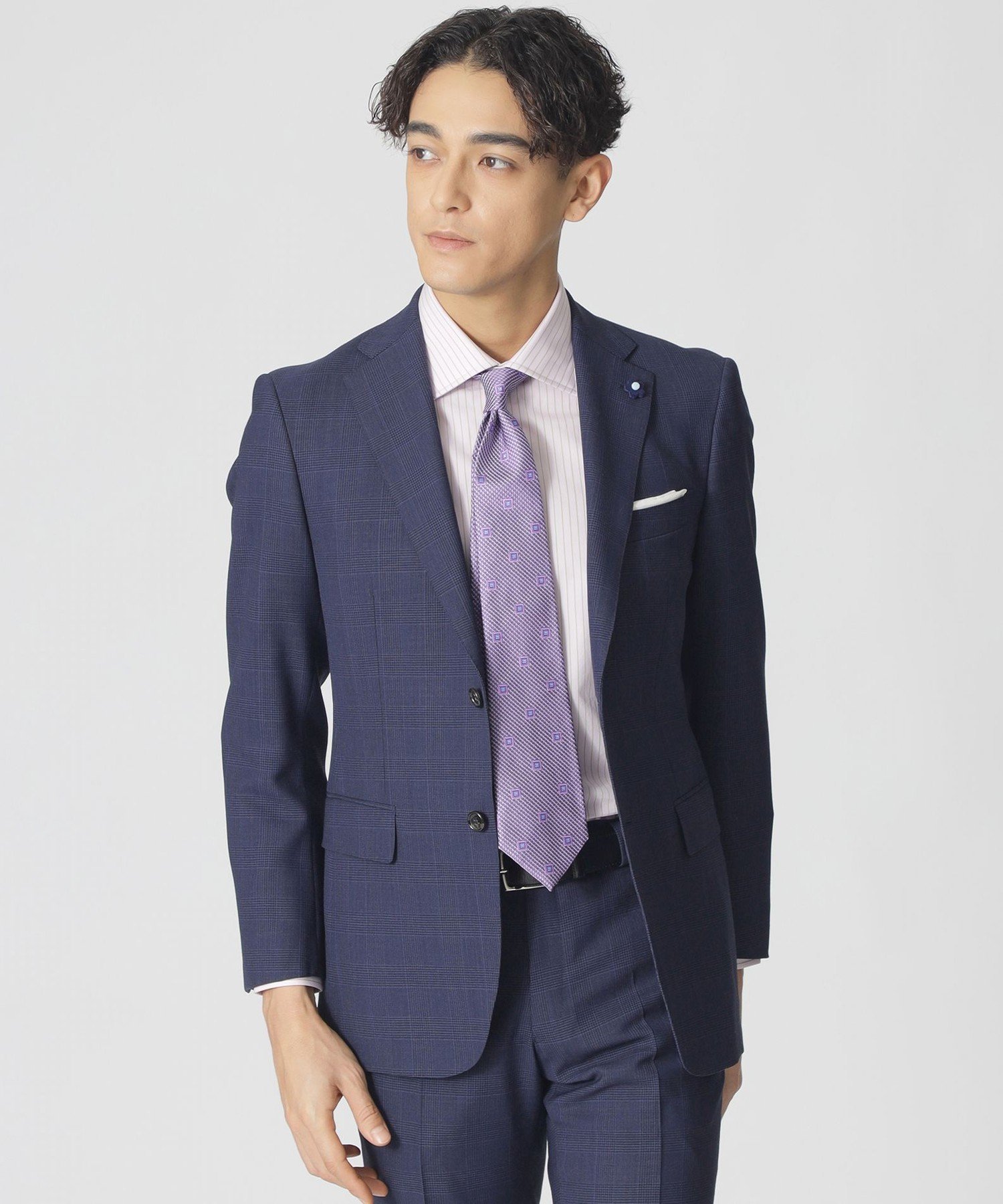 【SALE/25%OFF】Paul Stuart 【GLOBAL MODEL】グレンチェックスーツ SAKURA PROJECT企画 ポール・スチュアート スー...